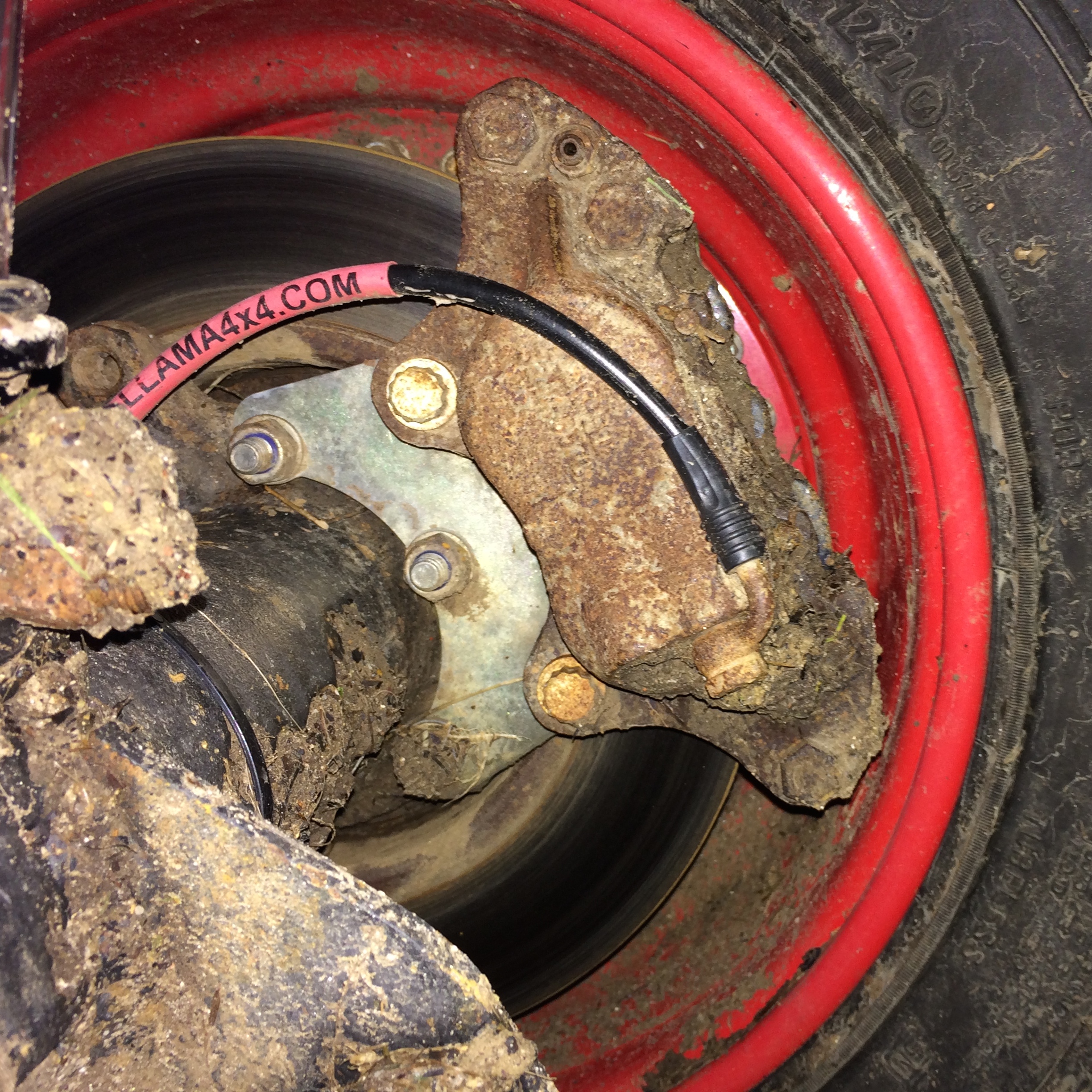 Rear Axle upgrade calliper kit